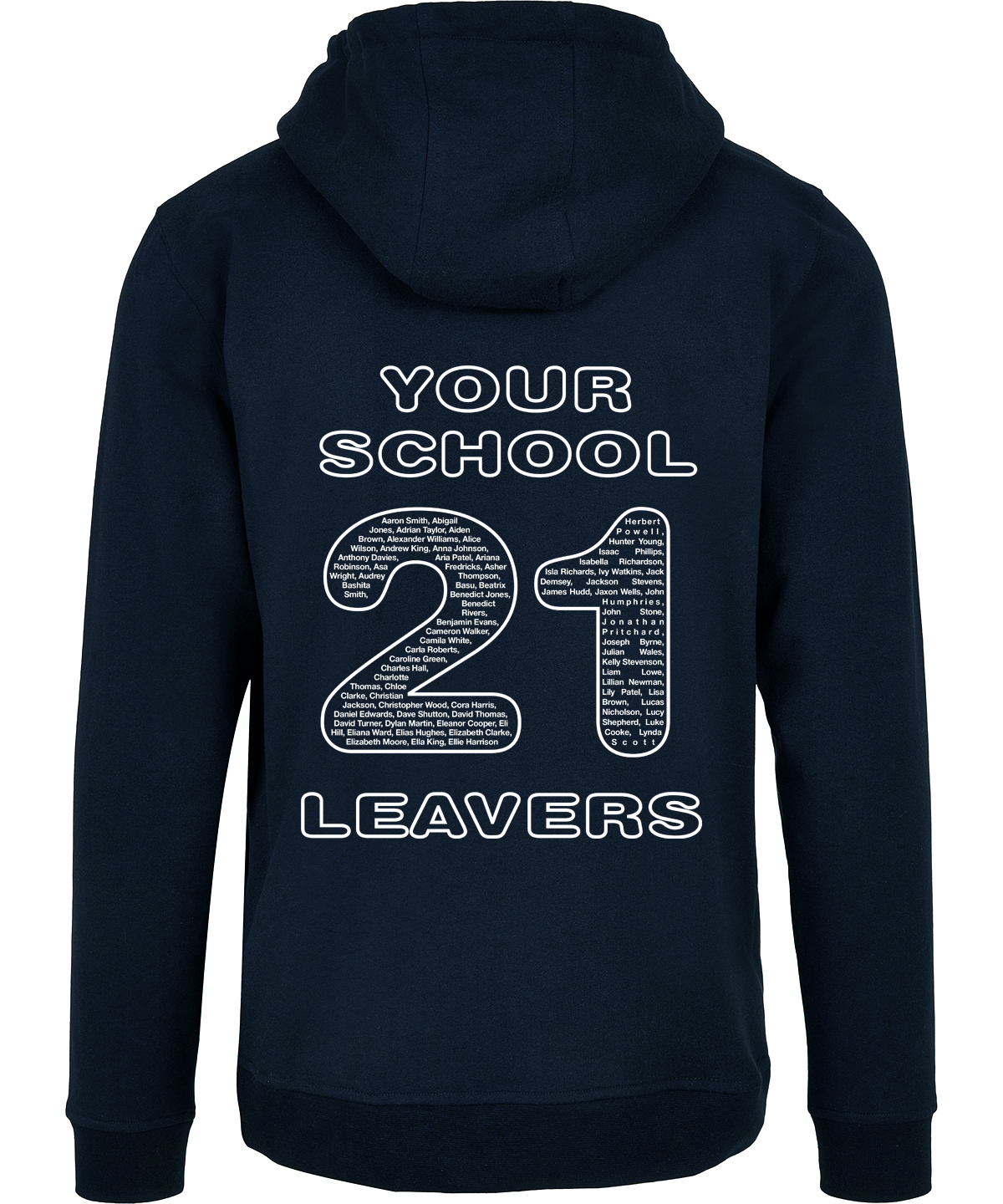 School Leavers Hoodies & Hoodie Design Layouts & Guides